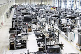 Produktionshalle Kontron Europe Augsburg